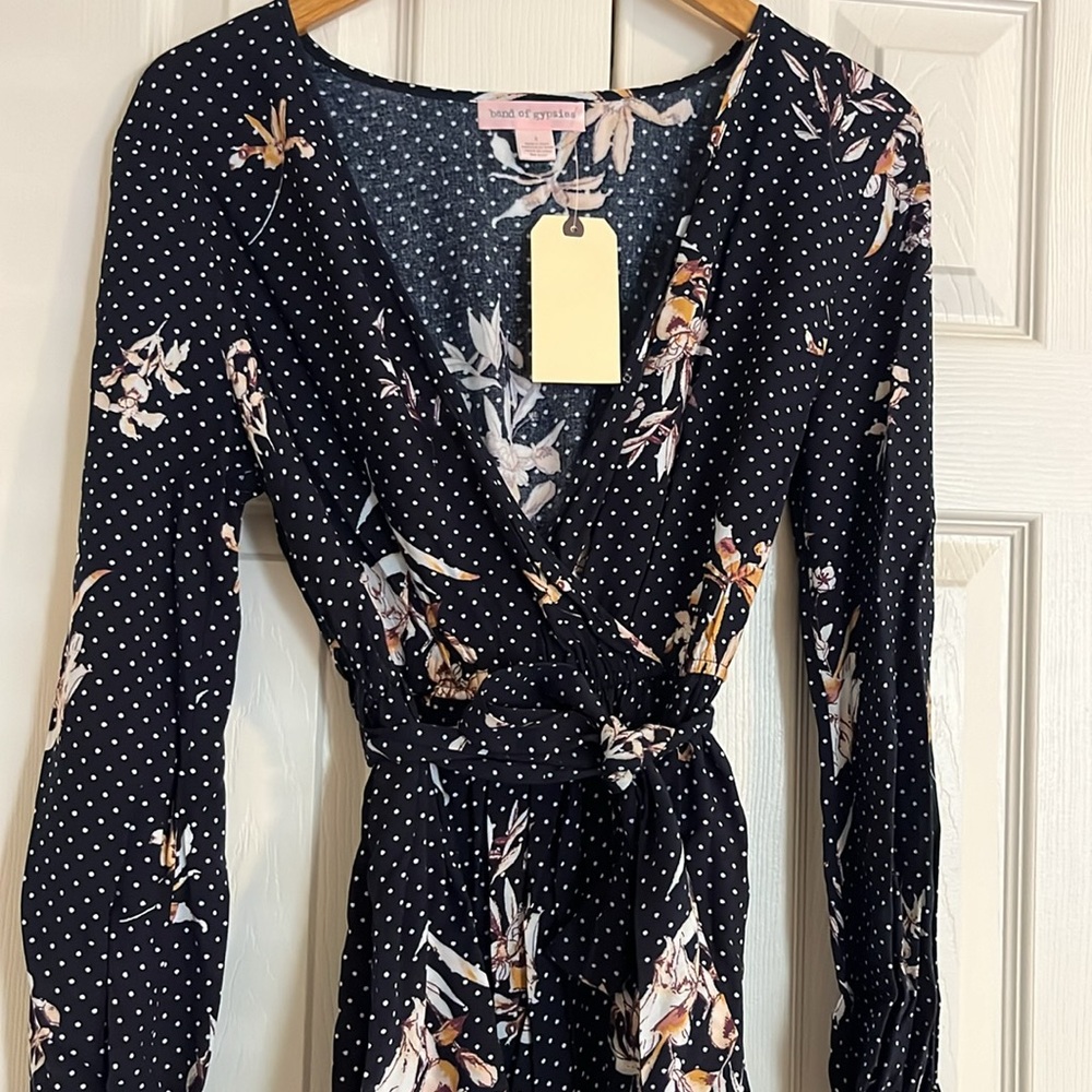 Band of Gypsies Juniors Long Sleeve Dress